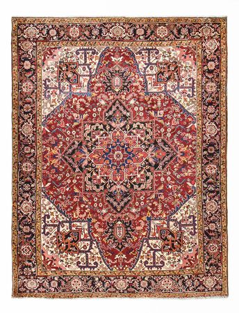 Perser Rug - Nomadic - 335 x 255 cm - bordeaux red