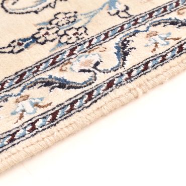 Tapis de couloir Tapis persan - Nain - Royal - 195 x 60 cm - crème