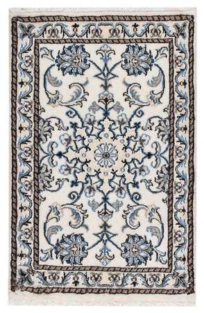 Alfombra persa - Nain - 85 x 56 cm - crema