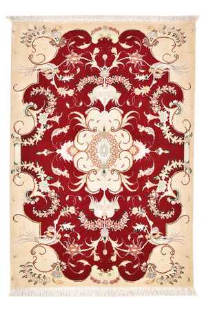 Tapete Persa - Tabriz - Royal - 90 x 60 cm - vermelho