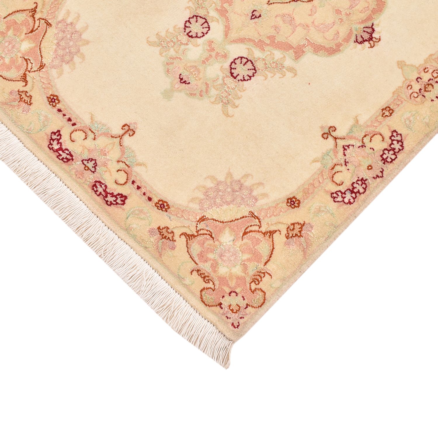 Tapis persan - Tabriz - Royal - 89 x 58 cm - beige clair