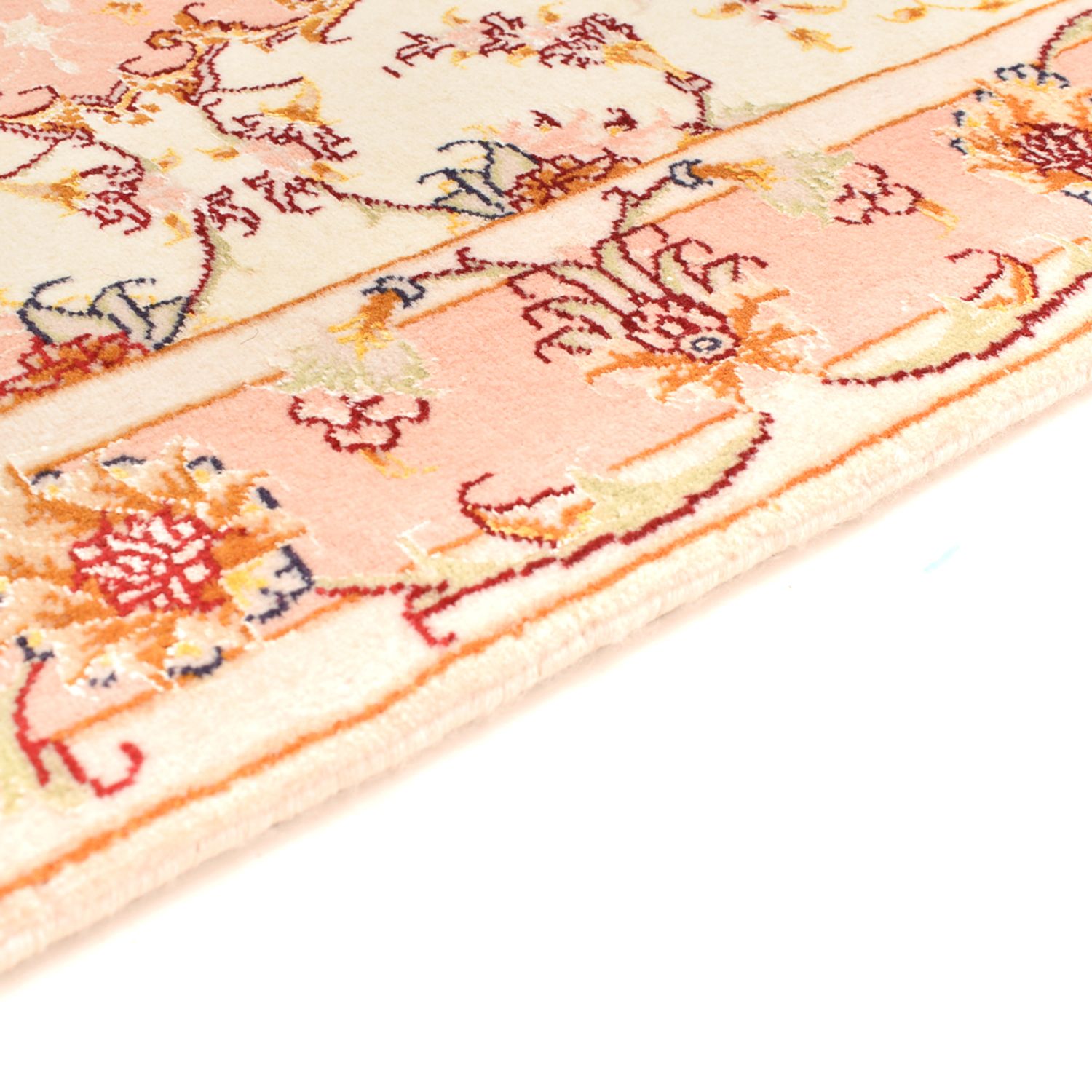 Tappeto Persero - Tabriz - Reale - 101 x 66 cm - beige chiaro