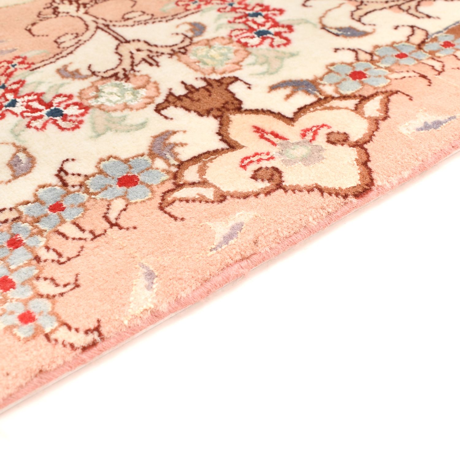 Perzisch tapijt - Tabriz - Royal - 92 x 59 cm - licht beige