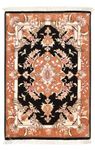 Tapis persan - Tabriz - Royal - 88 x 59 cm - bleu foncé