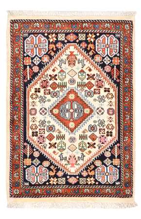 Tapis Gabbeh - Persan Kashkuli - 90 x 60 cm - multicolore