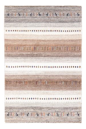 Tapis Gabbeh - Loribaft Persan - 127 x 83 cm - multicolore