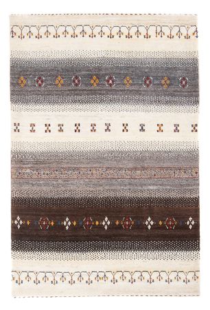 Tapete Gabbeh - Loribaft Persa - 123 x 83 cm - multicolorido