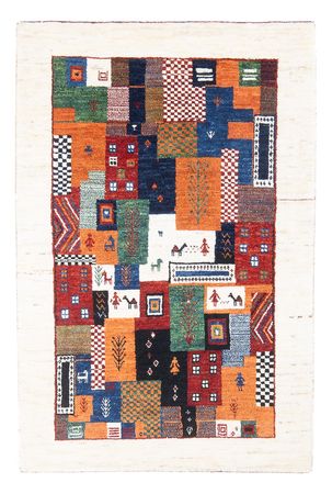 Gabbeh Rug - Loribaft Perser - 126 x 83 cm - multicolored