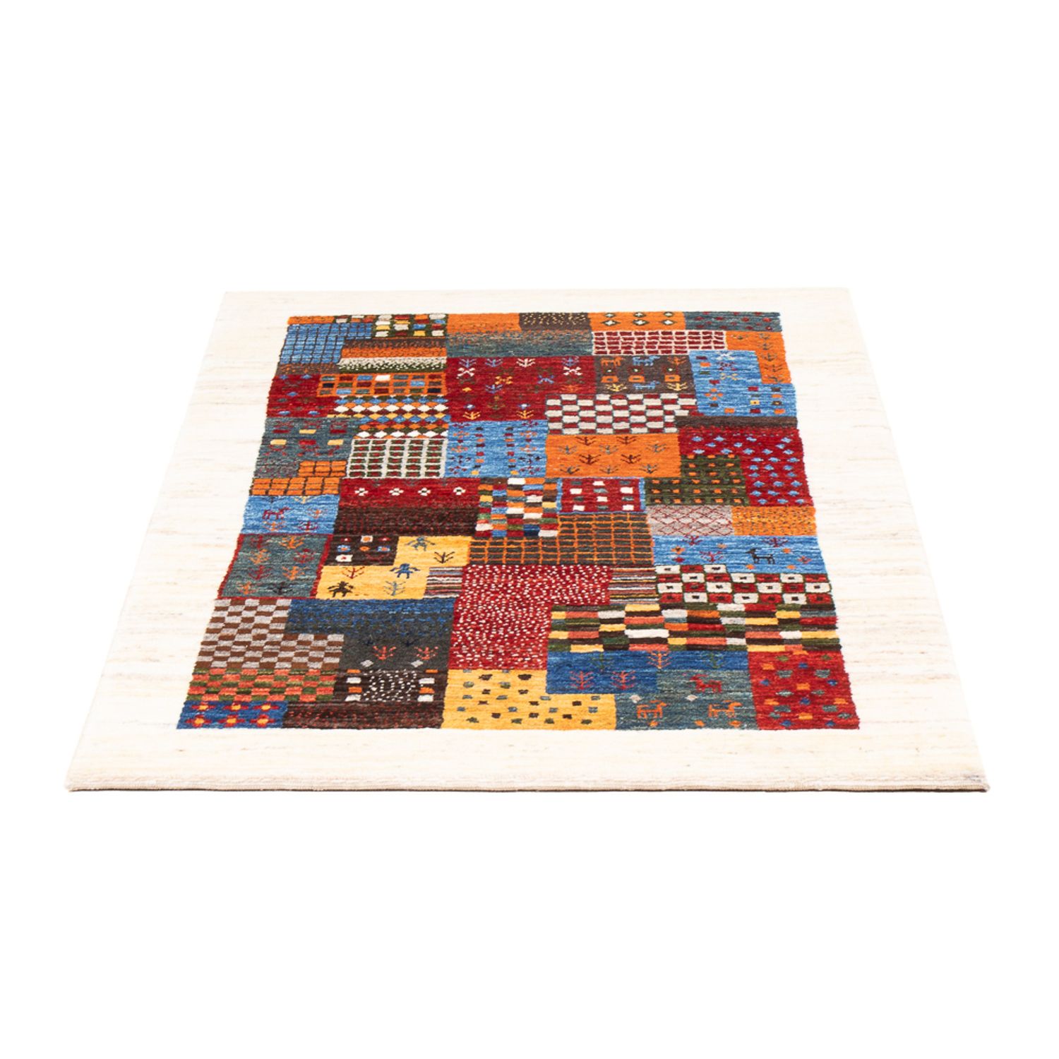 Tappeto Gabbeh - Loribaft Persero - 135 x 80 cm - multicolore