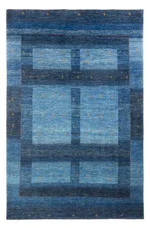 Alfombra Gabbeh - Loribaft Persa - 250 x 170 cm - azul oscuro