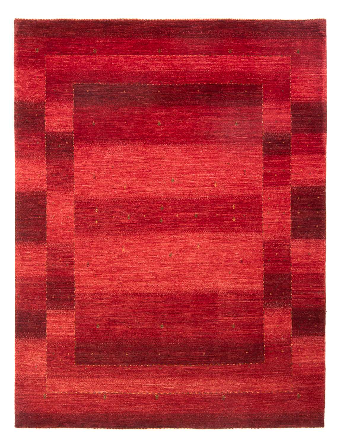 Tapete Gabbeh - Loribaft Persa - 226 x 174 cm - vermelho