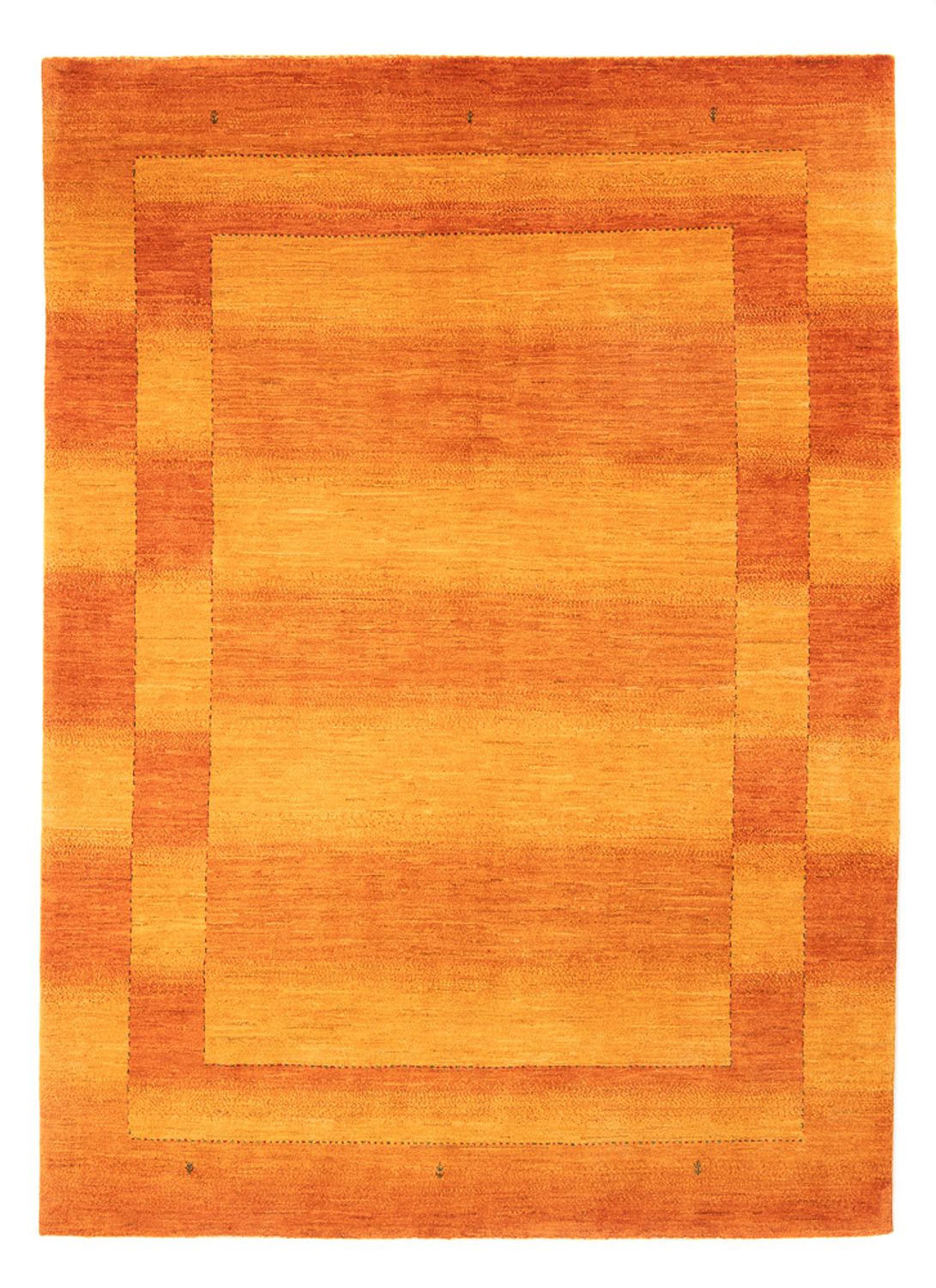 Gabbeh Koberec - Loribaft Perský - 240 x 178 cm - oranžová