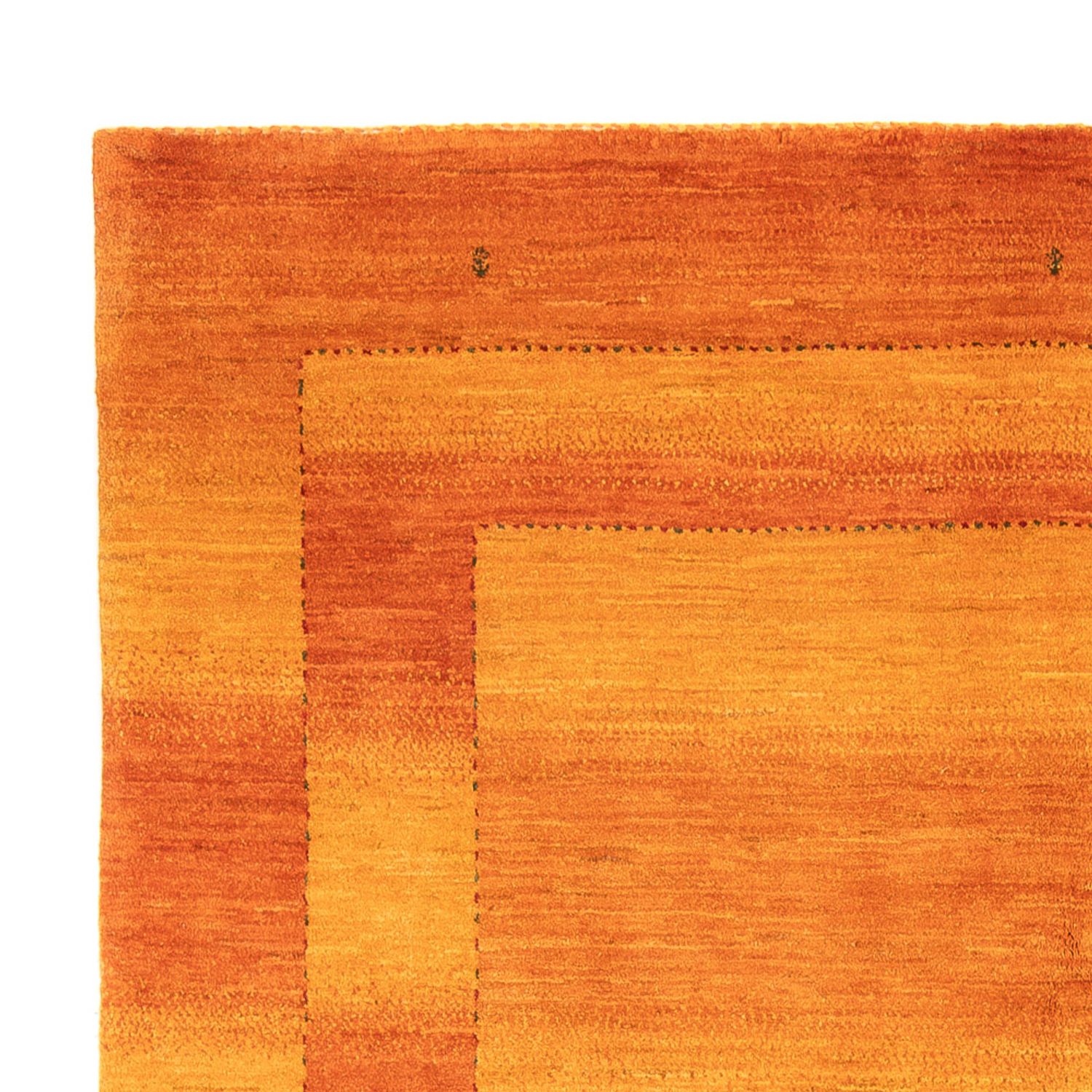 Tapis Gabbeh - Loribaft Persan - 240 x 178 cm - orange