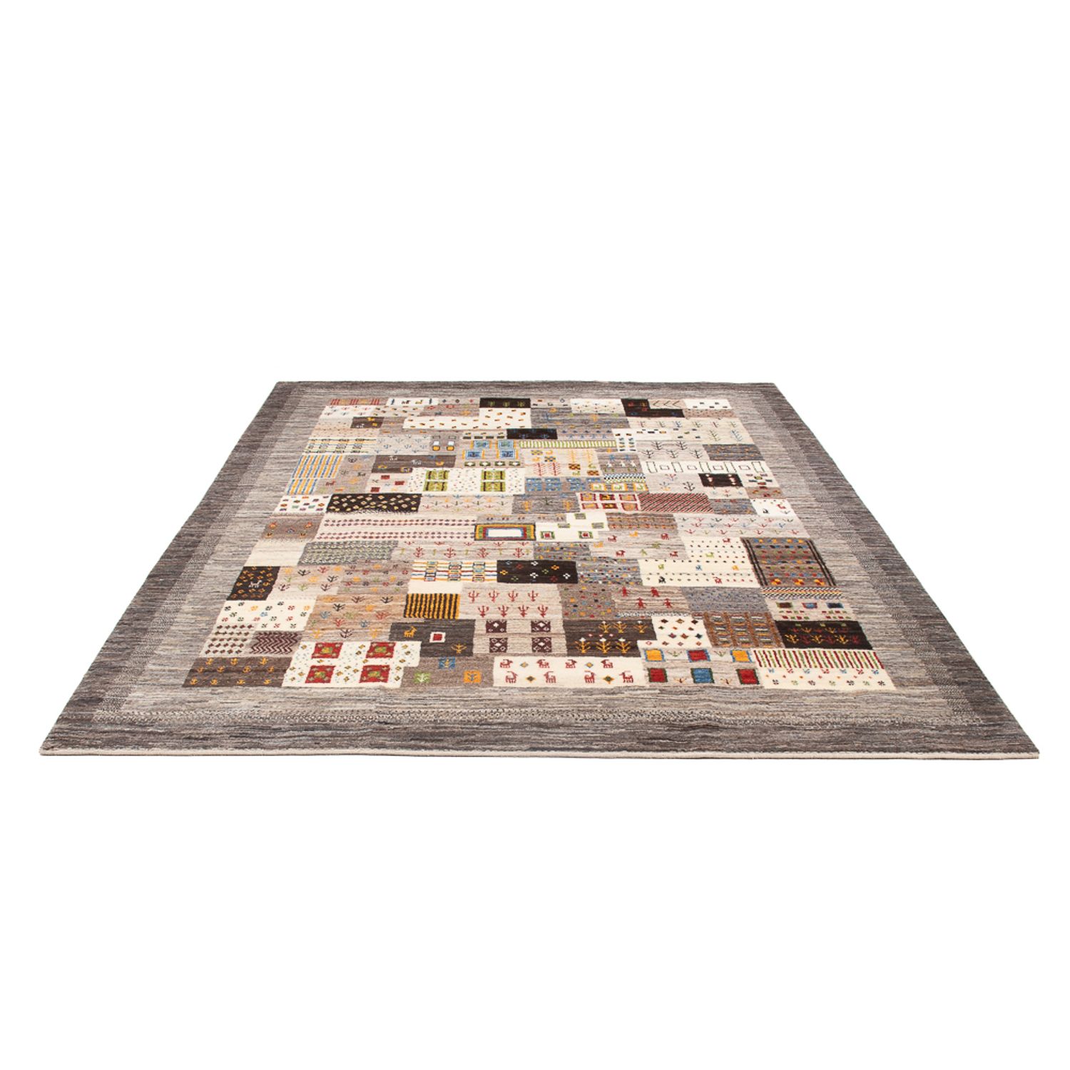 Gabbeh Rug - Loribaft Perser - 255 x 196 cm - multicolored