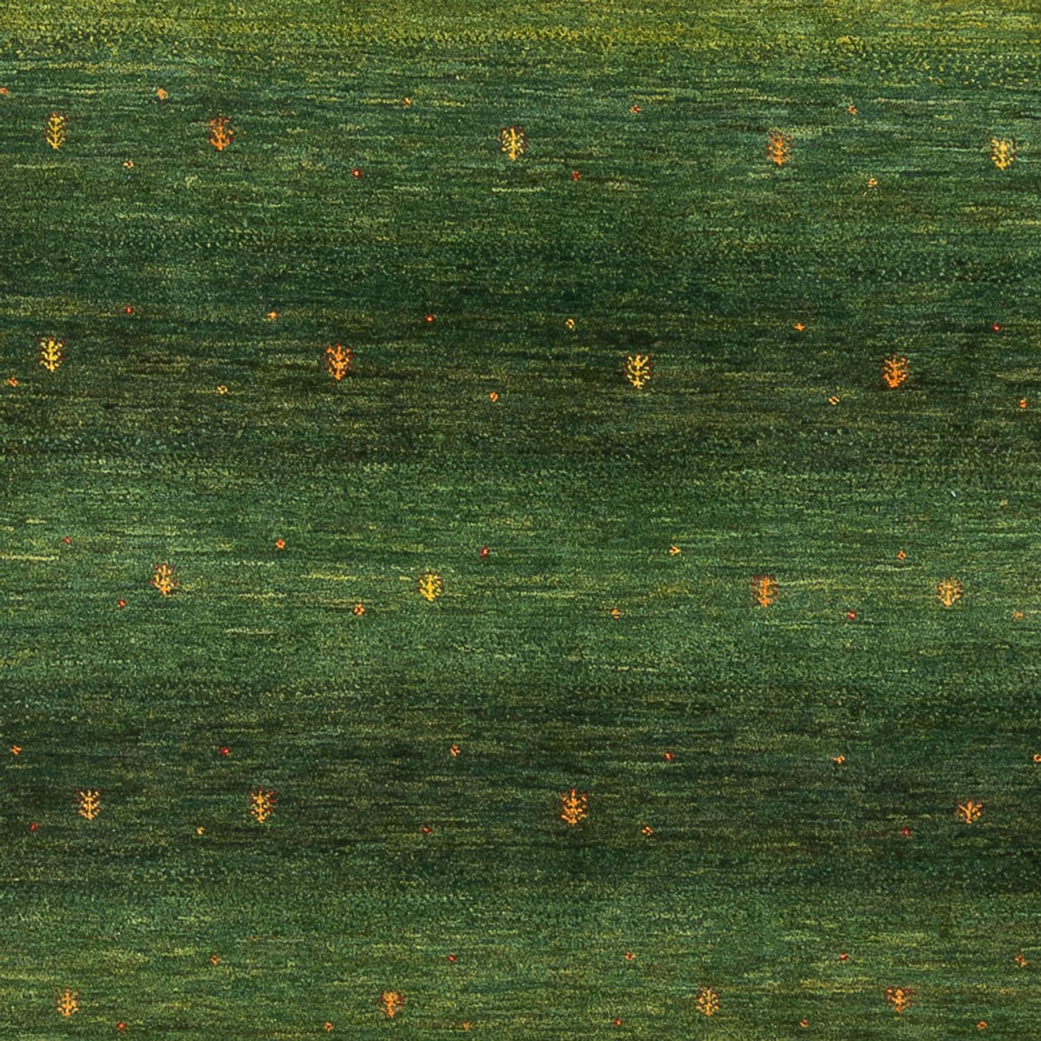 Gabbeh Rug - Loribaft Perser - 297 x 200 cm - dark green