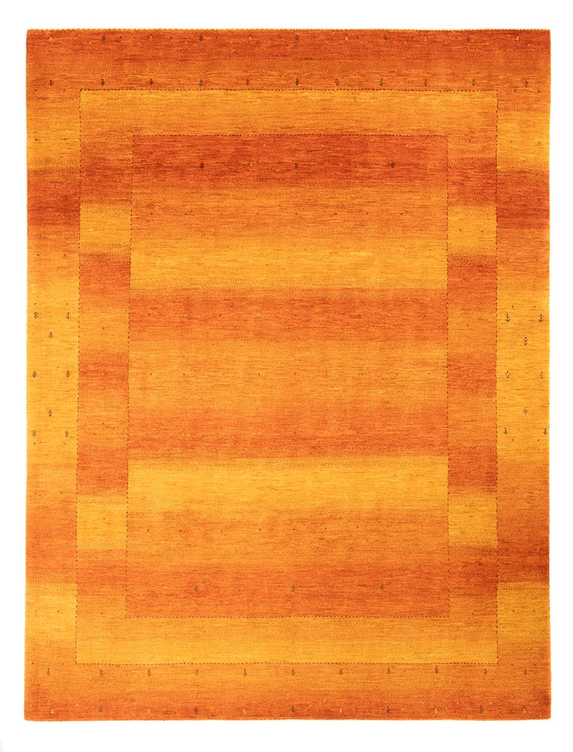 Dywan Gabbeh - Loribaft Perski - 290 x 217 cm - pomarańczowy