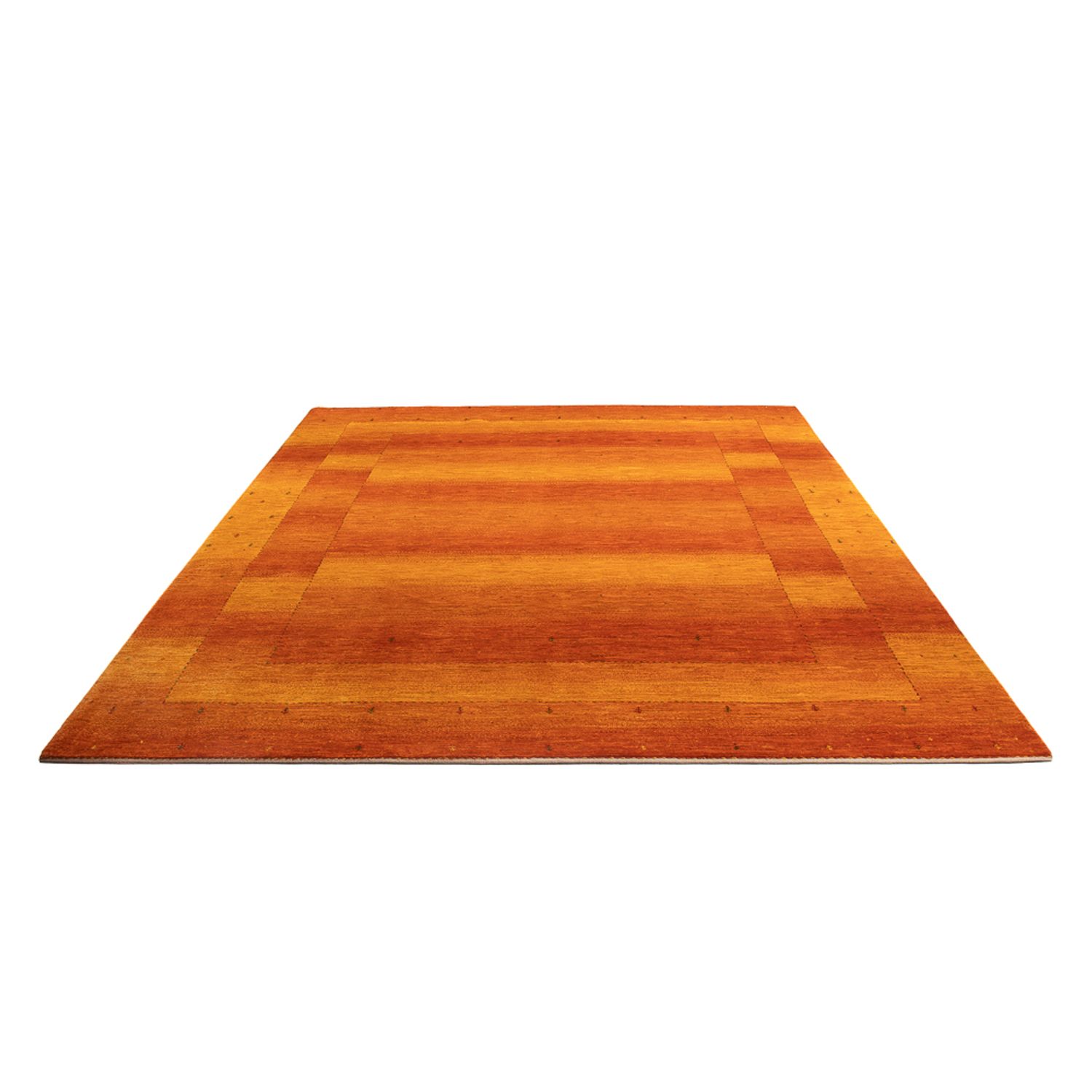 Tapete Gabbeh - Loribaft Persa - 290 x 217 cm - laranja