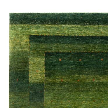 Tapis Gabbeh - Loribaft Persan - 306 x 212 cm - vert