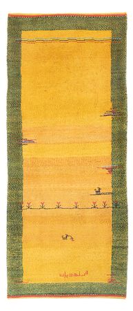 Tapis de couloir Tapis Gabbeh - Persan - 196 x 83 cm - multicolore