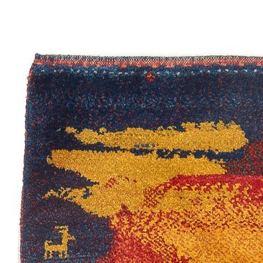 Runner Gabbeh Rug - Perser - 212 x 80 cm - multicolored