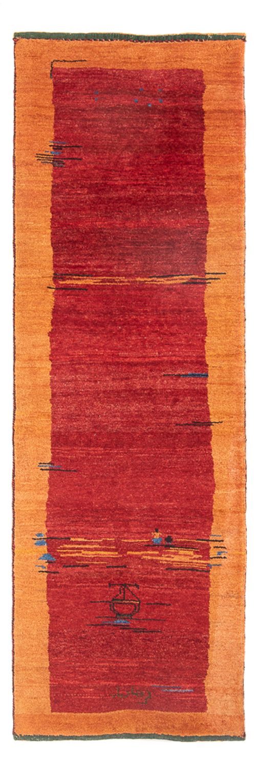 Tapis de couloir Tapis Gabbeh - Persan - 220 x 70 cm - multicolore