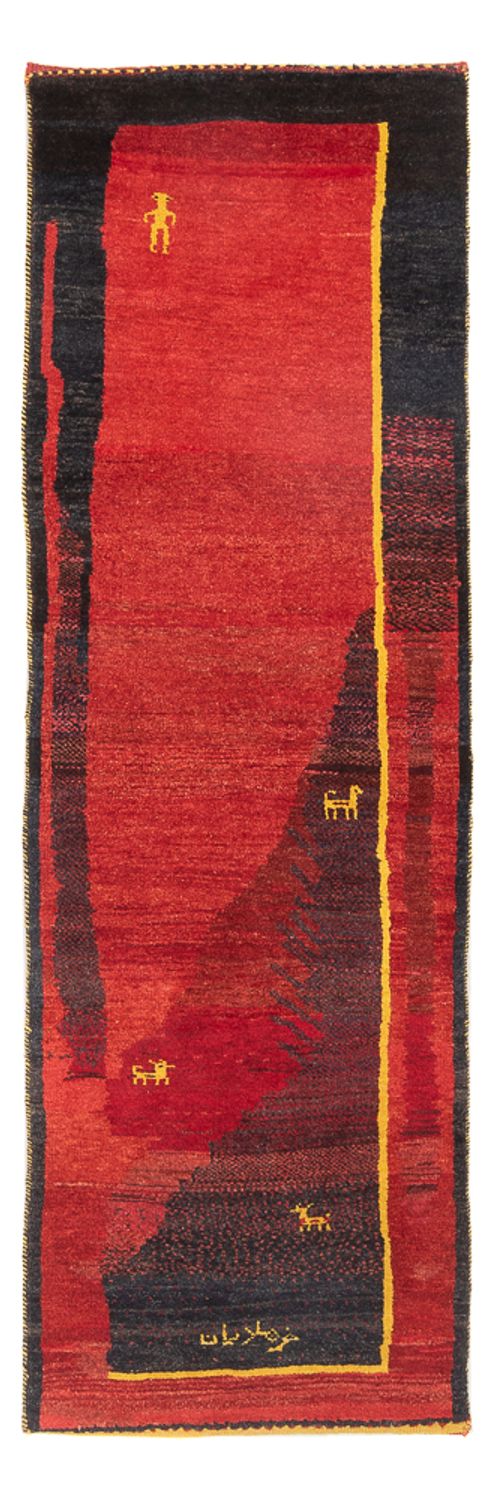 Runner Gabbeh Rug - Perser - 230 x 73 cm - multicolored