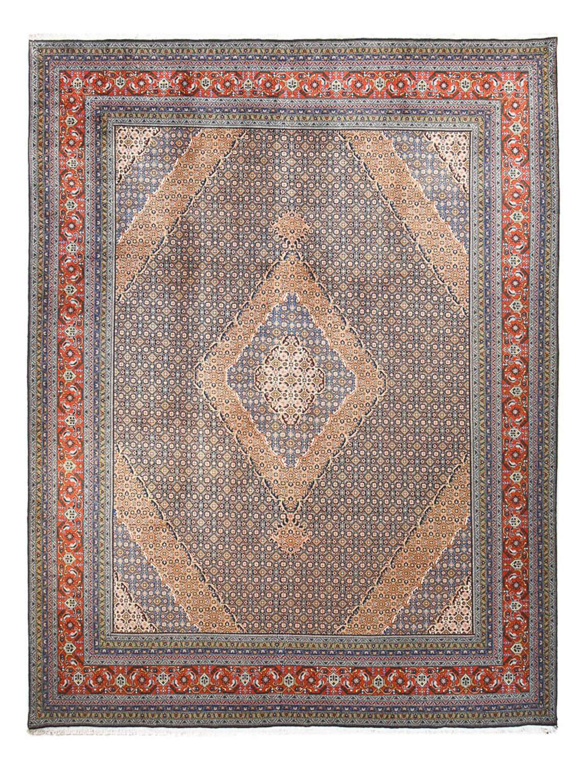 Tapis persan - Nomadic - Royal - 400 x 292 cm - chocolat clair