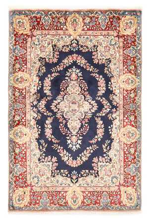 Tapis persan - Royal - 183 x 120 cm - bleu foncé