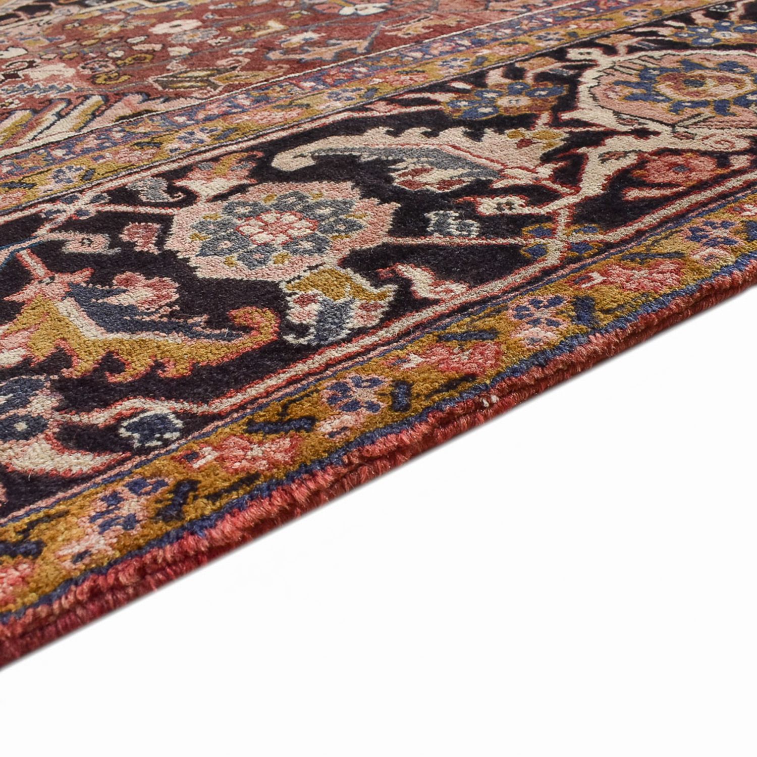 Tapis persan - Nomadic - 382 x 301 cm - rouge clair