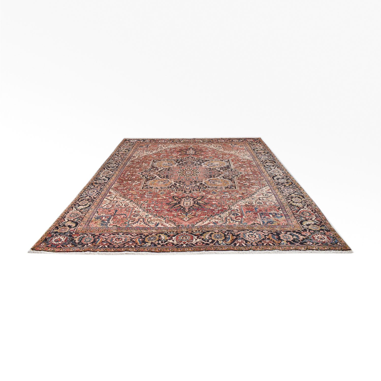 Perser Rug - Nomadic - 382 x 301 cm - light red