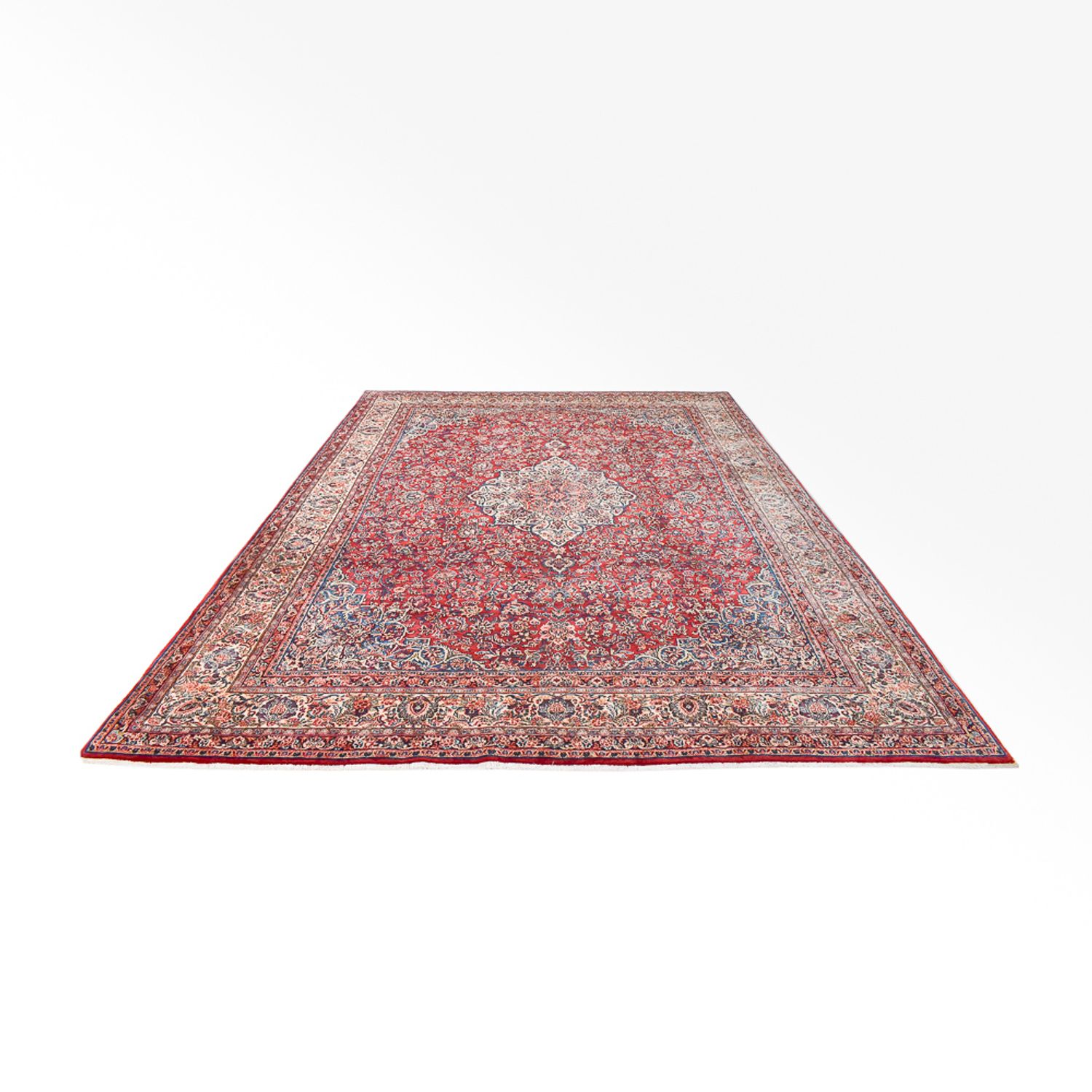 Tapis persan - Classique - 420 x 307 cm - rouge