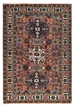 Alfombra persa - Nómada - 206 x 143 cm - multicolor