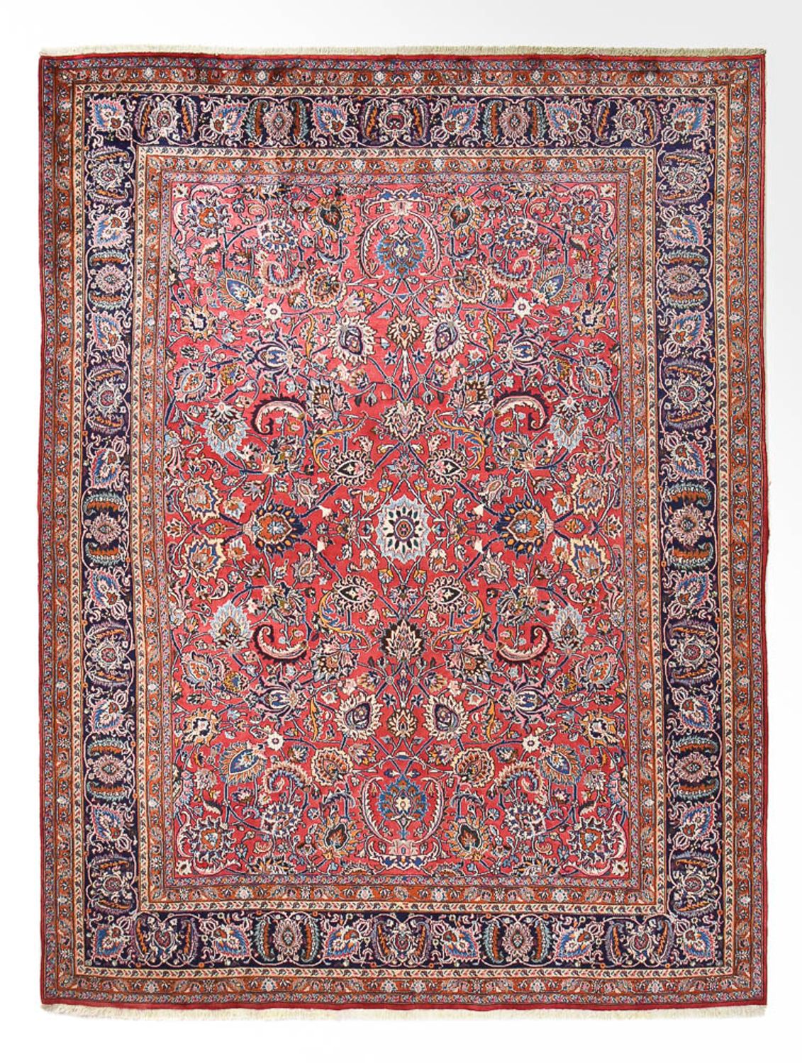 Tapis persan - Classique - 394 x 298 cm - rouge