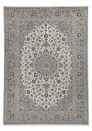 Tapis persan - Classique - Royal - 355 x 250 cm - gris