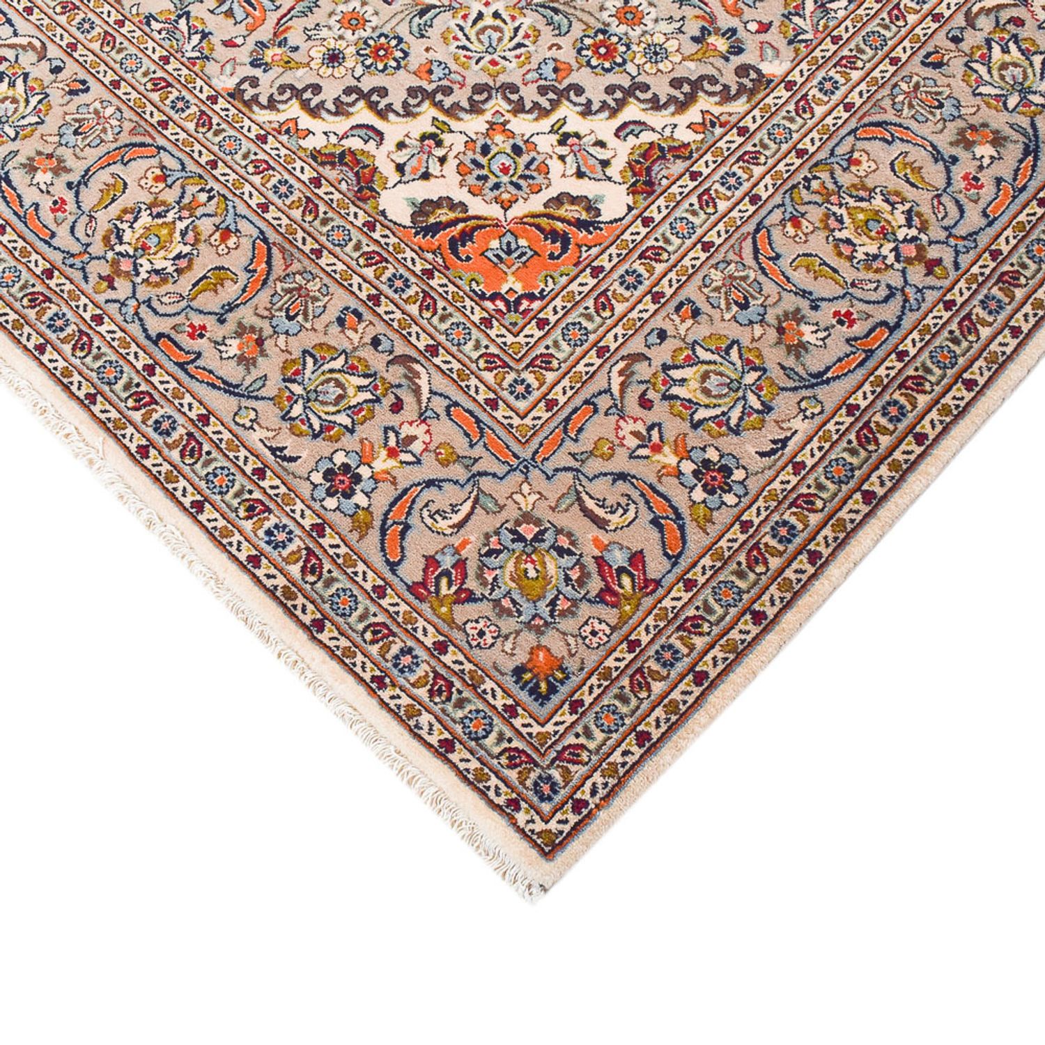 Perser Rug - Keshan - Royal - 353 x 254 cm - sand