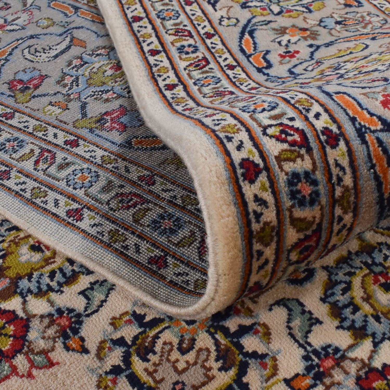 Perser Rug - Keshan - Royal - 353 x 254 cm - sand