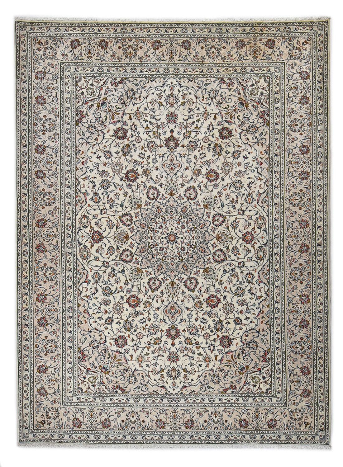 Alfombra persa - Keshan - Real - 347 x 253 cm - gris