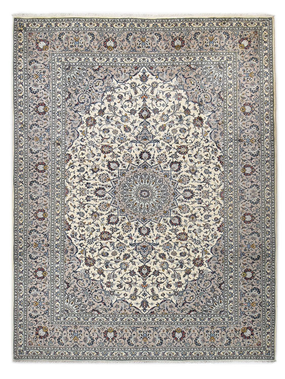 Tappeto Persero - Keshan - Reale - 340 x 252 cm - grigio