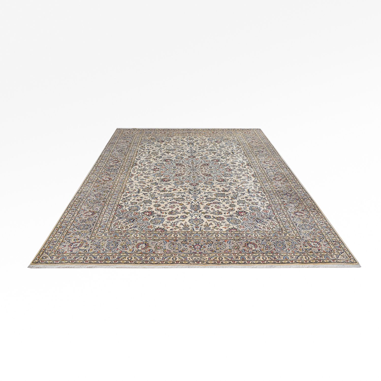 Tapis persan - Keshan - Royal - 360 x 258 cm - sable