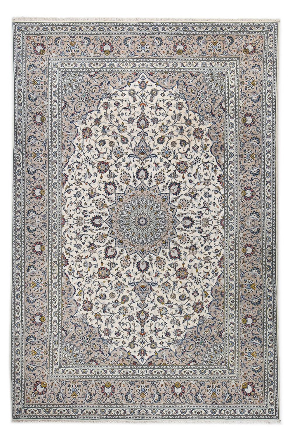 Tappeto Persero - Keshan - Reale - 368 x 249 cm - grigio