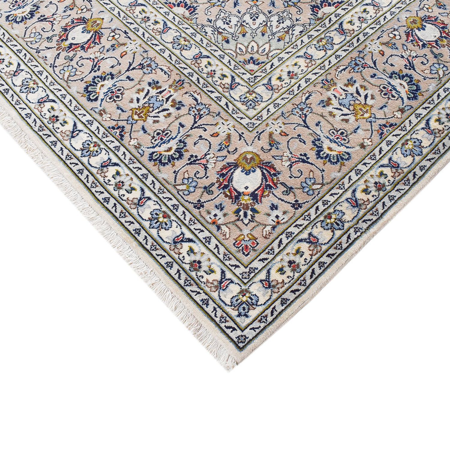 Alfombra persa - Keshan - Real - 368 x 249 cm - gris