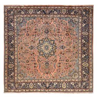 Tapis persan - Nomadic carré  - 308 x 305 cm - saumon