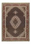 Tapis persan - Tabriz - Royal - 201 x 148 cm - marron foncé