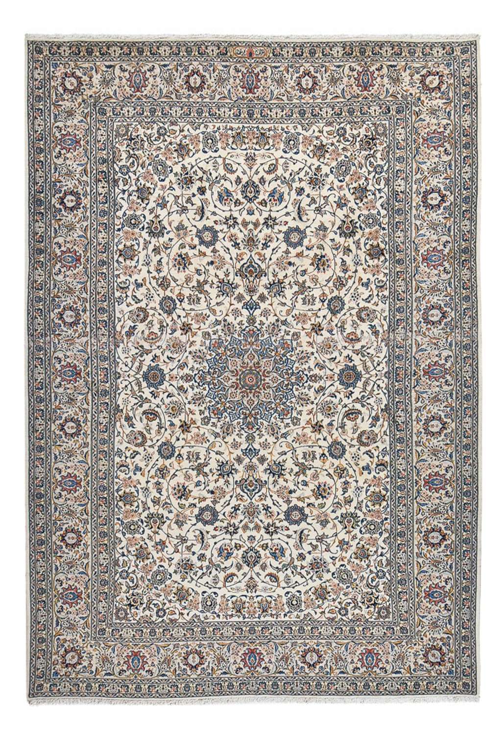 Tapis persan - Keshan - Royal - 355 x 247 cm - gris