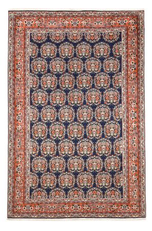 Tapis persan - Bidjar - 303 x 199 cm - bleu foncé