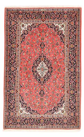 Tapis persan - Keshan - 217 x 138 cm - rouge clair