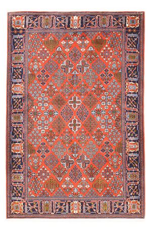 Tapis persan - Nomadic - 204 x 138 cm - rouge clair