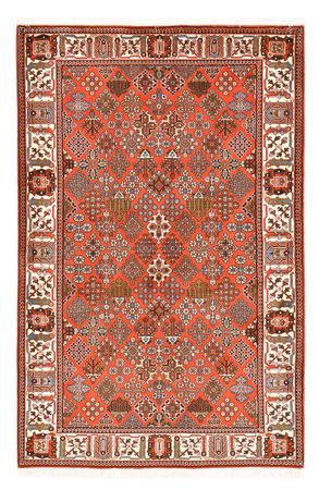 Tapis Gabbeh - Persan Kashkuli - 205 x 133 cm - rouge