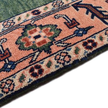 Tapis persan - Nomadic - 224 x 143 cm - vert