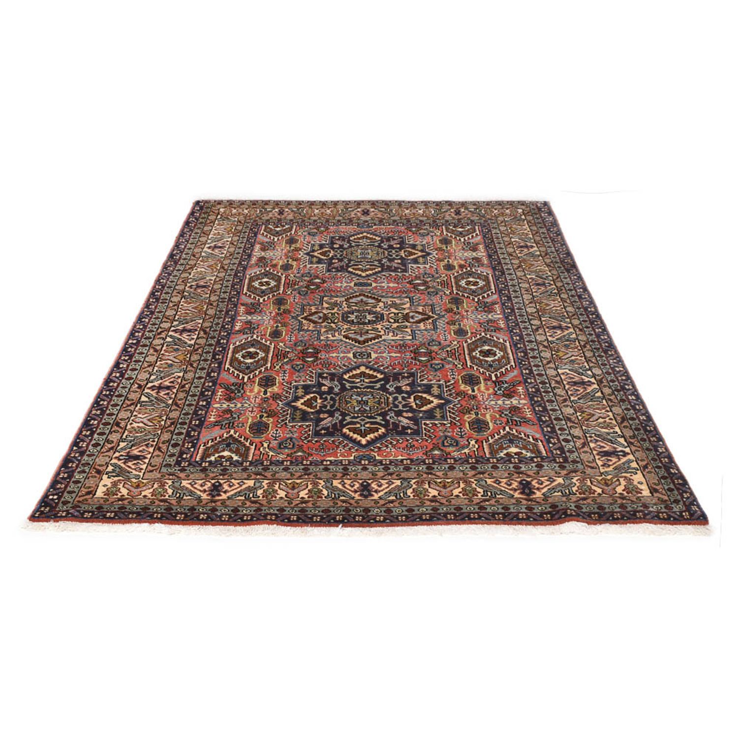 Tapis persan - Nomadic - 204 x 134 cm - multicolore